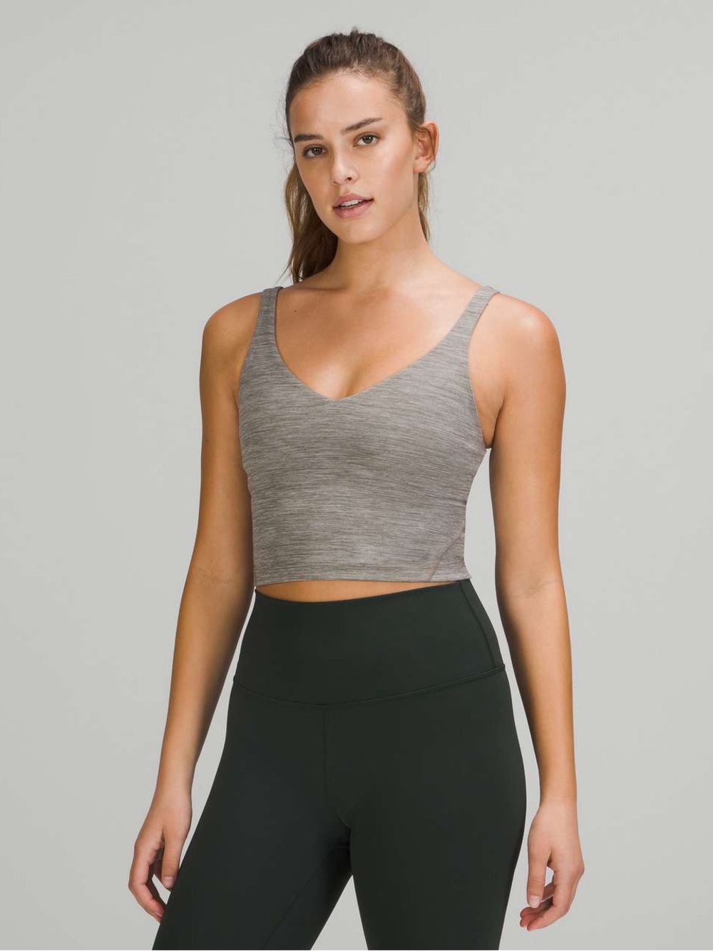 lululemon Align Tank Top Heathered Rover